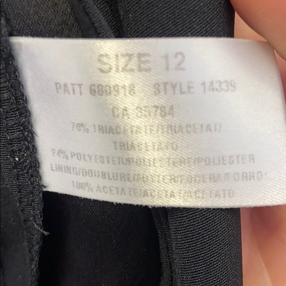 Vintage black gown with jacket-size 12 vintage - Picture 11 of 11